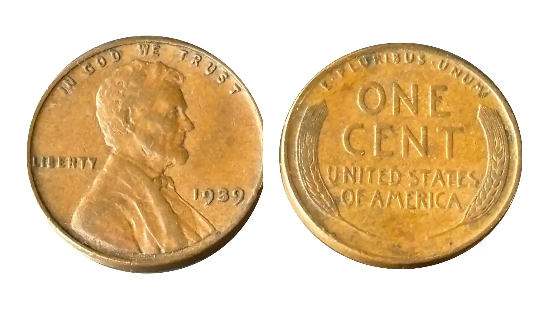 1939 Lincoln Wheat Penny proof coin showing brilliant mirror fields and frosted portrait cameo contrast